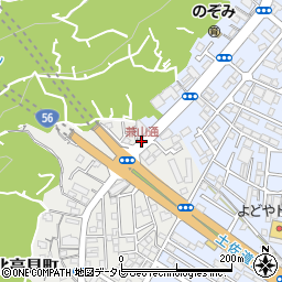 兼山通周辺の地図