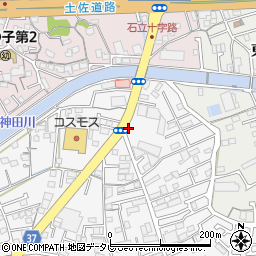 高知県高知市神田644-1周辺の地図