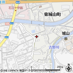 高知県高知市東城山町172周辺の地図