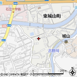 高知県高知市東城山町171周辺の地図