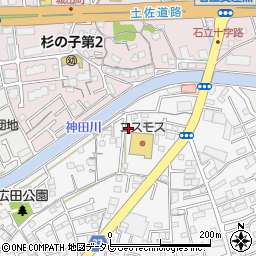 高知県高知市神田613周辺の地図