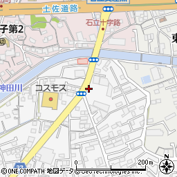 高知県高知市神田645周辺の地図