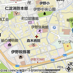 高知県吾川郡いの町3608周辺の地図