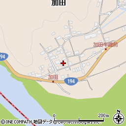 高知県吾川郡いの町加田65周辺の地図