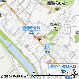 福岡県嘉麻市大隈町周辺の地図