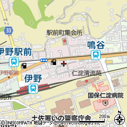 高知県吾川郡いの町駅前町周辺の地図
