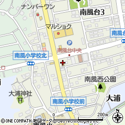 武蔵鍼灸整骨院・南風台周辺の地図
