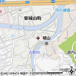 高知県高知市東城山町130周辺の地図