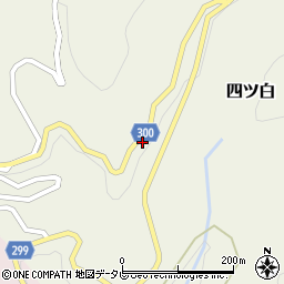 高知県高岡郡佐川町四ツ白671周辺の地図