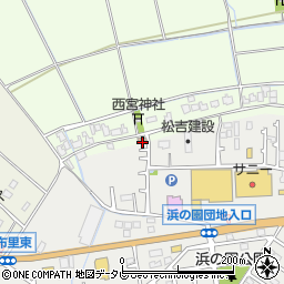 岩本公民館周辺の地図