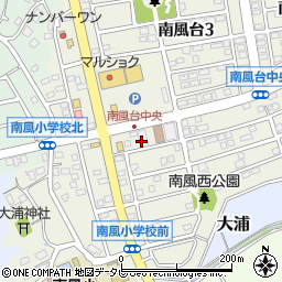 福岡県糸島市南風台７ー１ー７周辺の地図