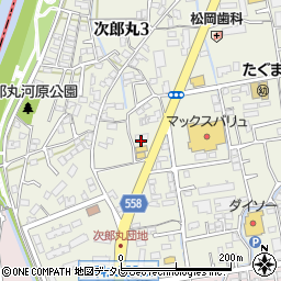 中華工房点心点周辺の地図