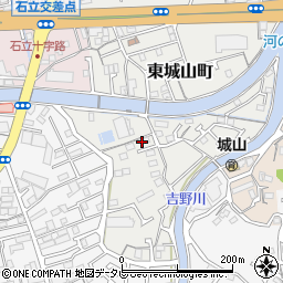 高知県高知市東城山町175周辺の地図