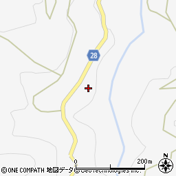 愛媛県大洲市豊茂1123周辺の地図