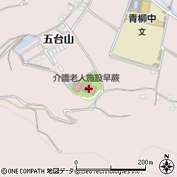 高知県高知市五台山3780-1周辺の地図