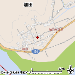 高知県吾川郡いの町加田277周辺の地図