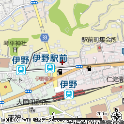 高知県吾川郡いの町駅前町209周辺の地図