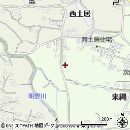 大分県豊後高田市来縄2451周辺の地図