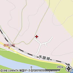 愛媛県大洲市春賀709-9周辺の地図