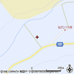 福岡県築上郡上毛町西友枝2177周辺の地図