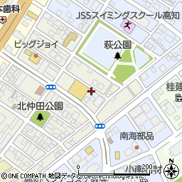 プレステージ仲田周辺の地図