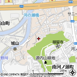 高知県高知市河ノ瀬町108周辺の地図