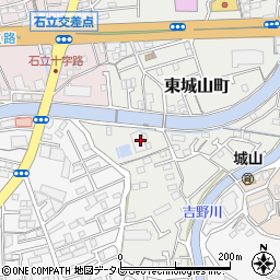 高知県高知市東城山町176周辺の地図