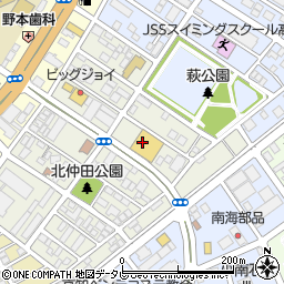 高知銀行エースワン潮江店 ＡＴＭ周辺の地図