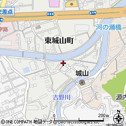 高知県高知市東城山町125-1周辺の地図