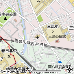 福岡国土建設専門学校周辺の地図