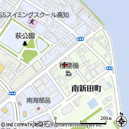 株式会社高知県生花市場周辺の地図