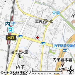 愛媛県喜多郡内子町内子968周辺の地図