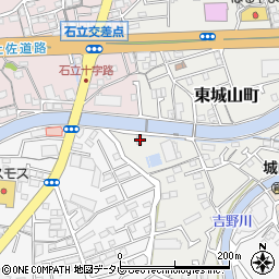 高知県高知市東城山町191周辺の地図