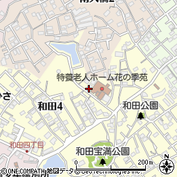 ビュークレスト和田周辺の地図