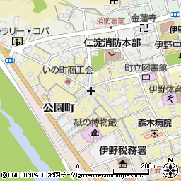 高知県吾川郡いの町3635周辺の地図