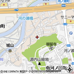 高知県高知市河ノ瀬町112-7周辺の地図
