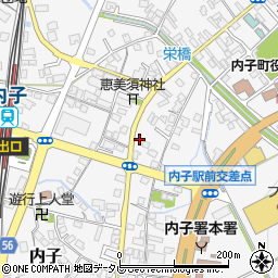 愛媛県喜多郡内子町内子986周辺の地図