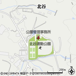 太宰府市役所太宰府市立　北谷運動公園周辺の地図