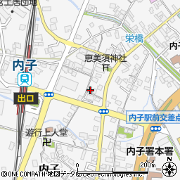 愛媛県喜多郡内子町内子1006周辺の地図