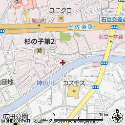高知県高知市城山町133周辺の地図