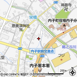愛媛県喜多郡内子町内子1124周辺の地図