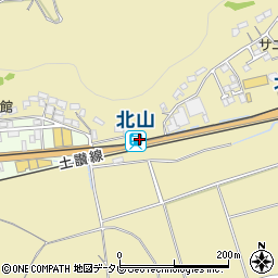 高知県吾川郡いの町周辺の地図