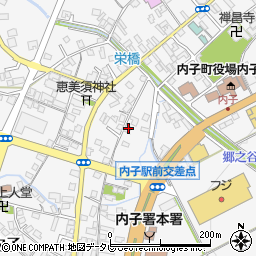 愛媛県喜多郡内子町内子1126周辺の地図