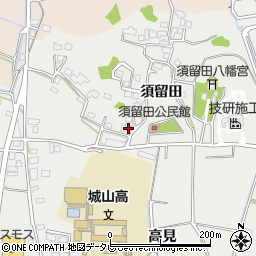 高知県香南市赤岡町須留田2147周辺の地図