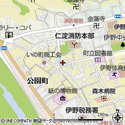 高知県吾川郡いの町3633周辺の地図