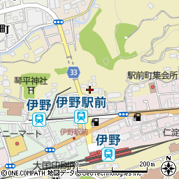高知県吾川郡いの町1729周辺の地図