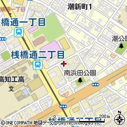 学生下宿　アイドル周辺の地図