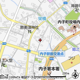 愛媛県喜多郡内子町内子1084周辺の地図