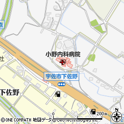 小野内科病院有料老人ホームヴィラてんぽう周辺の地図