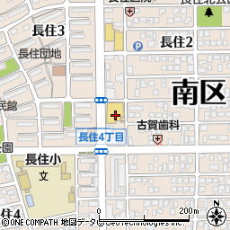 サニー長住店周辺の地図